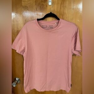 Patagonia Unisex Organic Cotton Daily Tee in Pink